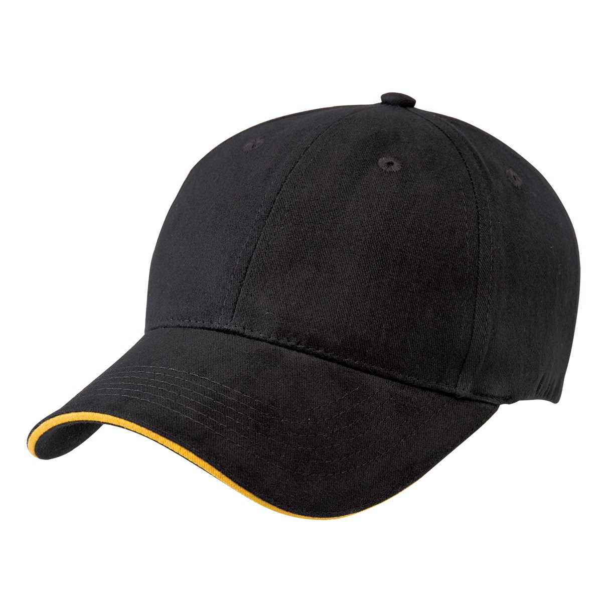 branded Premium Soft Sandwich Peak Cap, from our range of promotional Caps