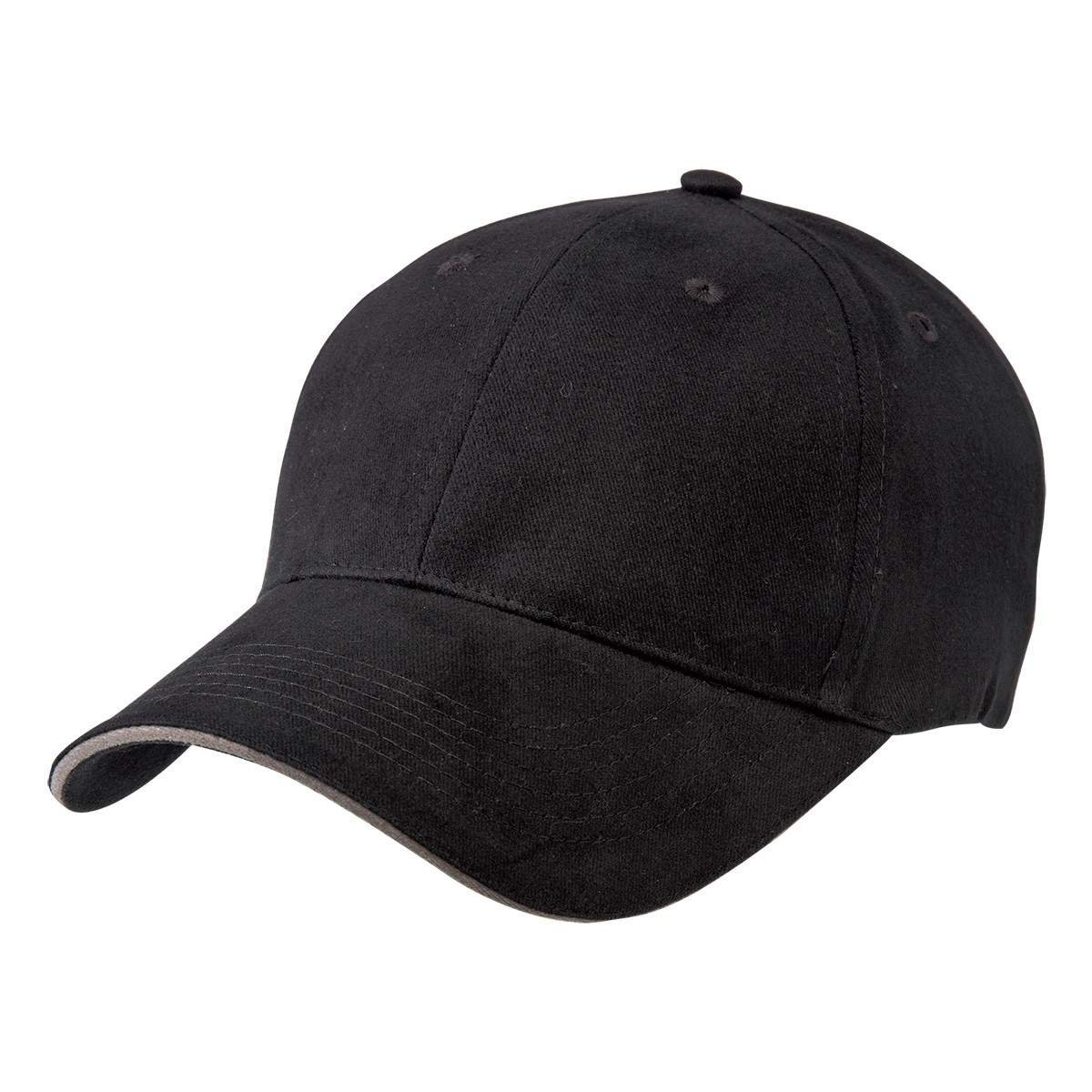 branded Premium Soft Sandwich Peak Cap, from our range of promotional Caps