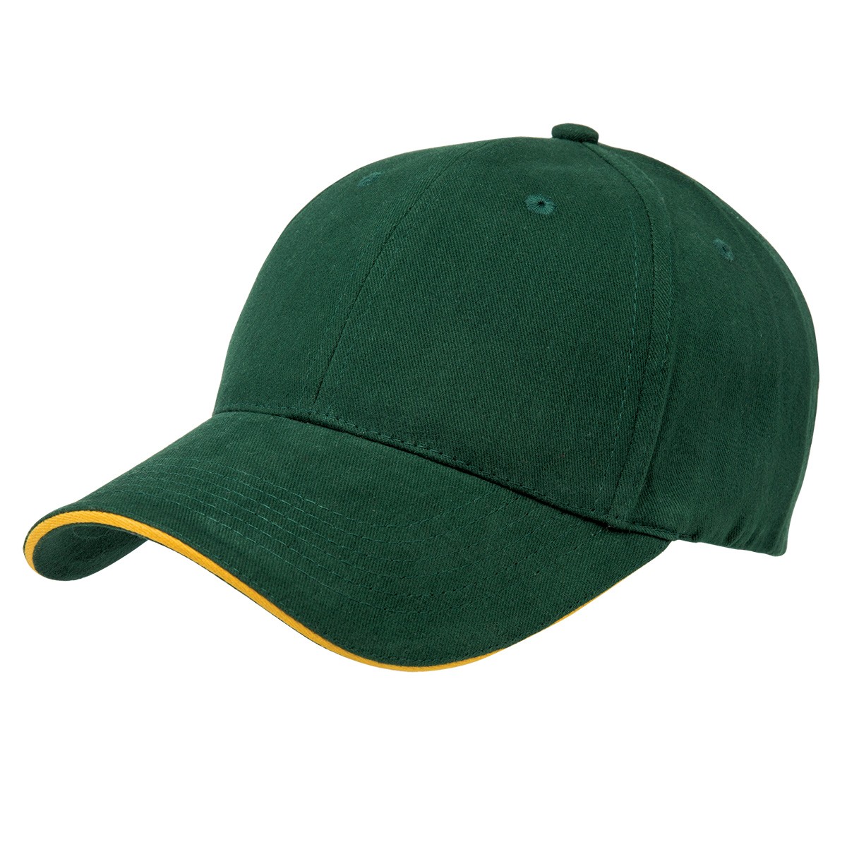 branded Premium Soft Sandwich Peak Cap, from our range of promotional Caps
