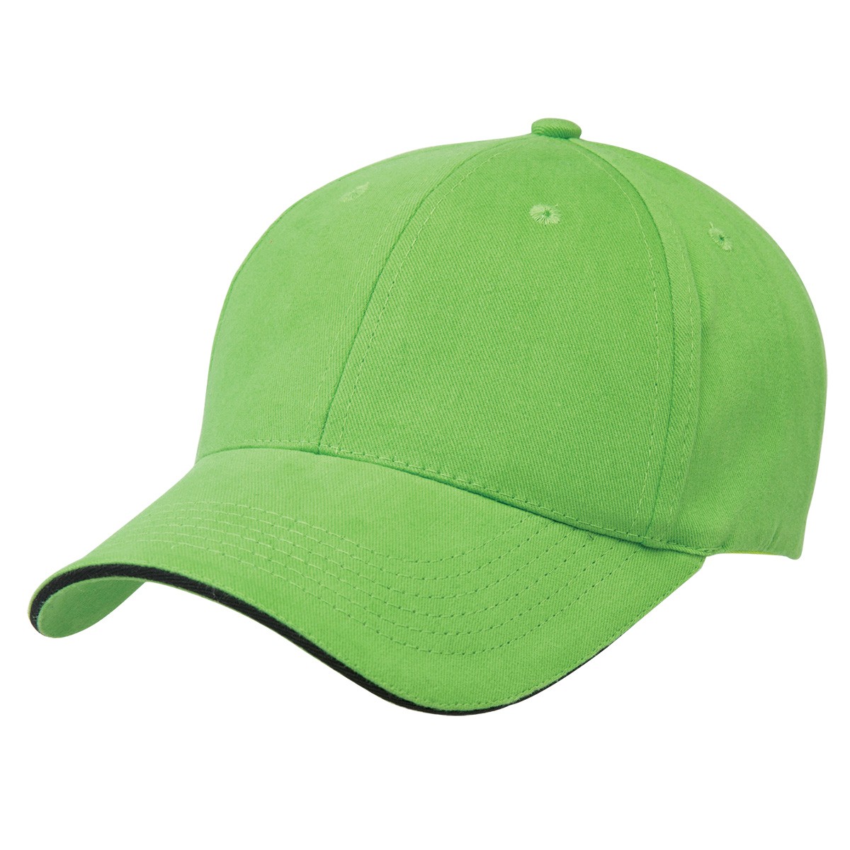 branded Premium Soft Sandwich Peak Cap, from our range of promotional Caps