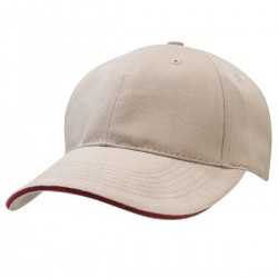 Caps - Premium Soft Sandwich Peak Cap