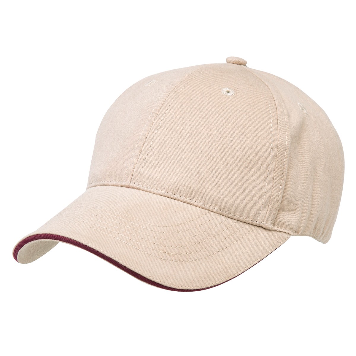branded Premium Soft Sandwich Peak Cap, from our range of promotional Caps