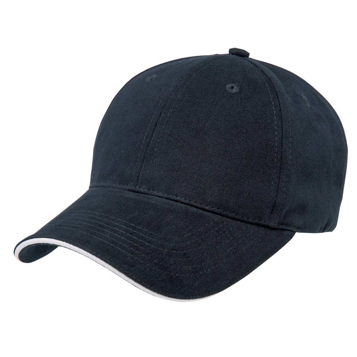 branded Premium Soft Sandwich Peak Cap, from our range of promotional Caps
