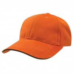 Caps - Premium Soft Sandwich Peak Cap