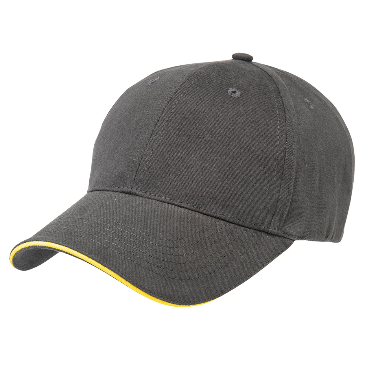branded Premium Soft Sandwich Peak Cap, from our range of promotional Caps