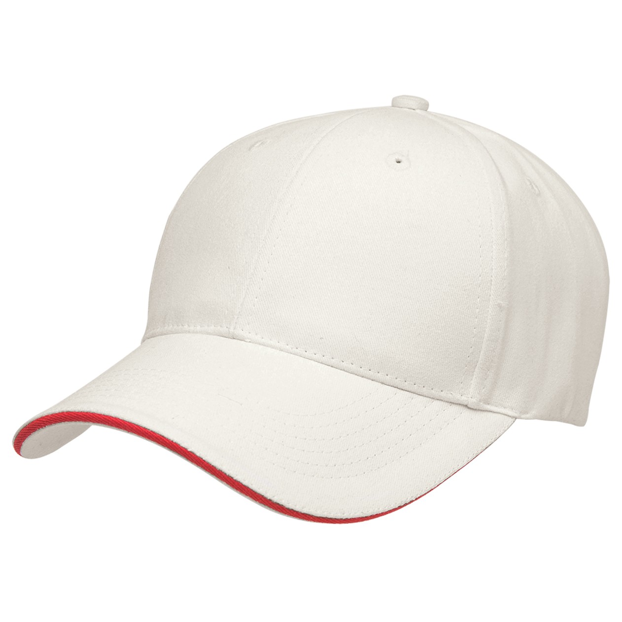 branded Premium Soft Sandwich Peak Cap, from our range of promotional Caps
