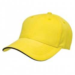 Caps - Premium Soft Sandwich Peak Cap