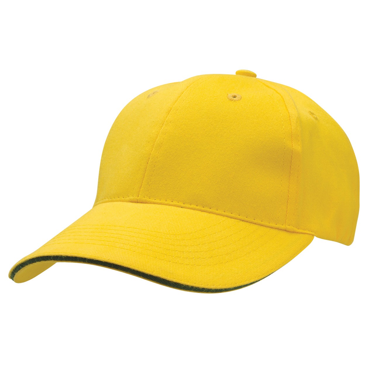 branded Premium Soft Sandwich Peak Cap, from our range of promotional Caps