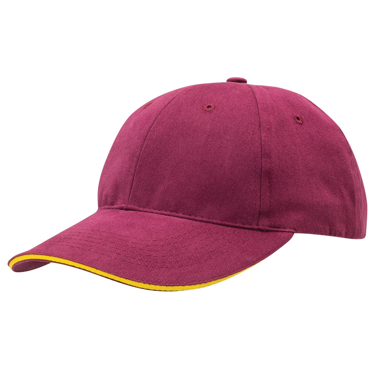 branded Premium Soft Sandwich Peak Cap, from our range of promotional Caps
