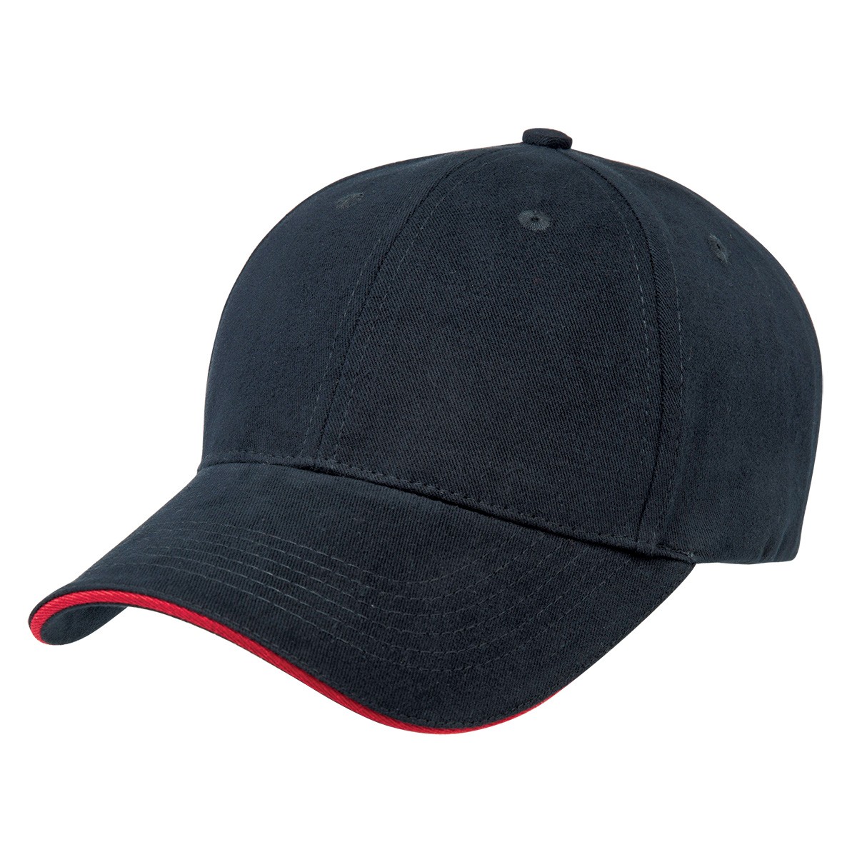 branded Premium Soft Sandwich Peak Cap, from our range of promotional Caps