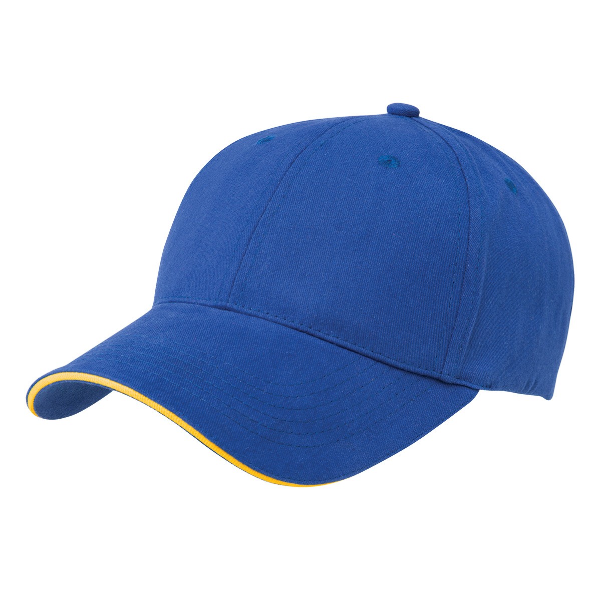 branded Premium Soft Sandwich Peak Cap, from our range of promotional Caps