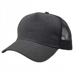 Caps - Heathered Mesh Trucker Cap