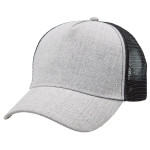 Caps - Heathered Mesh Trucker Cap