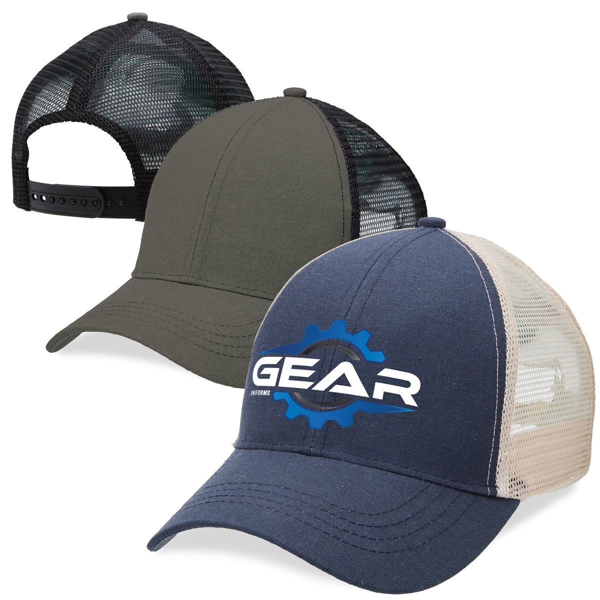branded Hemp Trucker Cap, from our range of promotional Caps