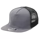 branded Chino Flat Peak Trucker Cap, from our range of promotional Caps