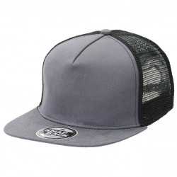 Caps - Chino Flat Peak Trucker Cap