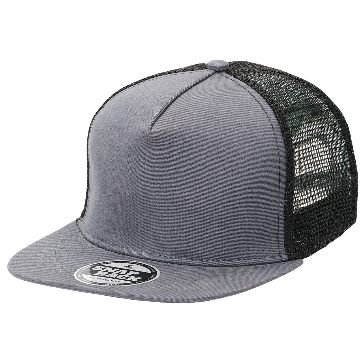 branded Chino Flat Peak Trucker Cap, from our range of promotional Caps