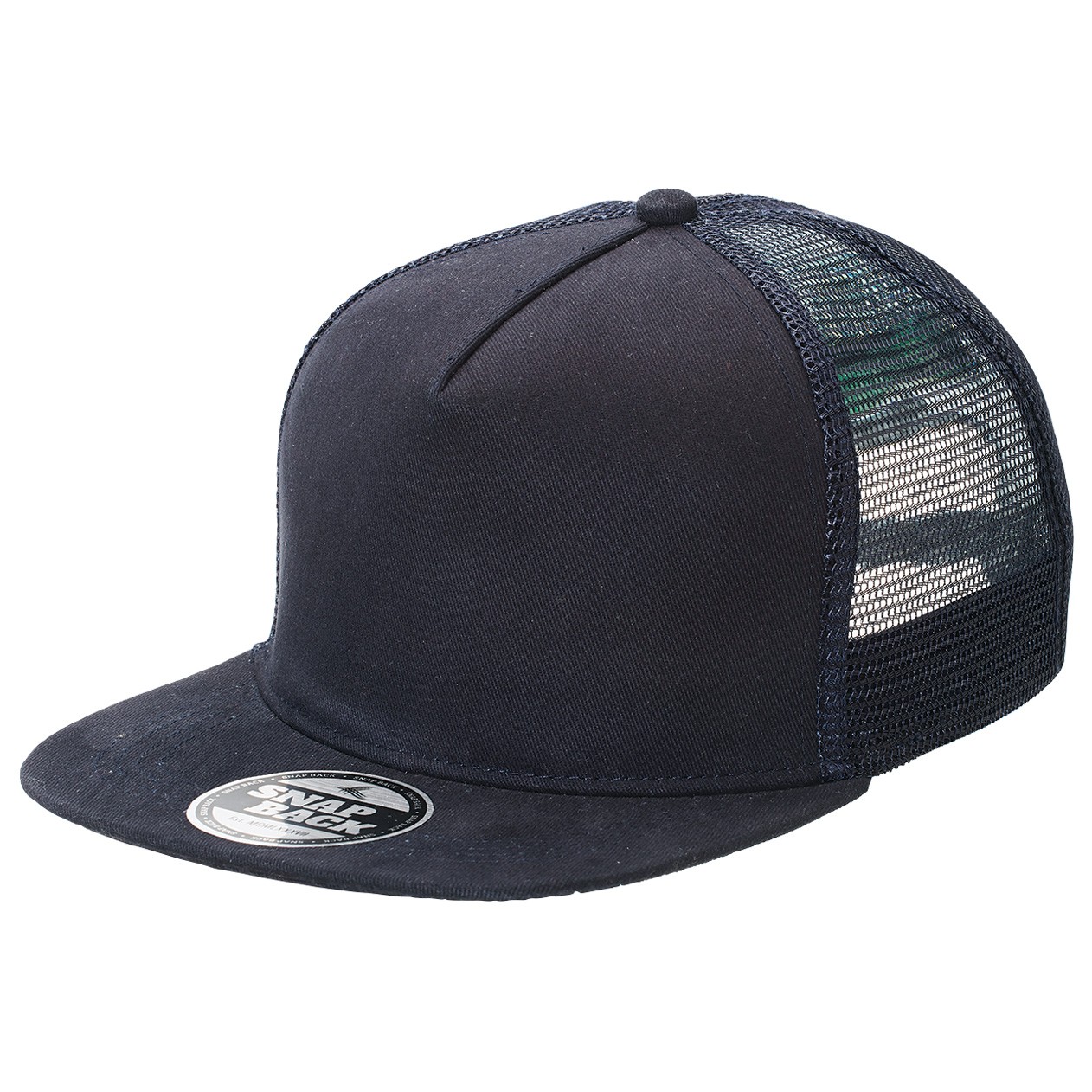 branded Chino Flat Peak Trucker Cap, from our range of promotional Caps