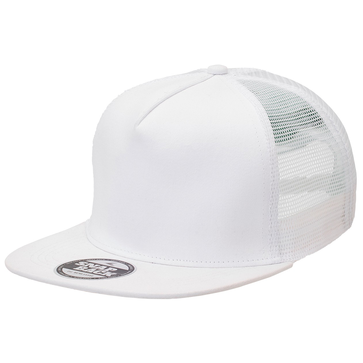 branded Chino Flat Peak Trucker Cap, from our range of promotional Caps
