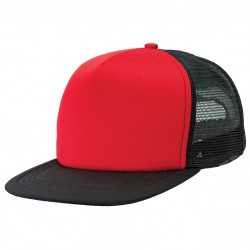 Caps - Flat Peak Trucker Cap