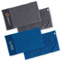 branded Elite Gym Towel with Pocket, from our range of promotional Sports Towels