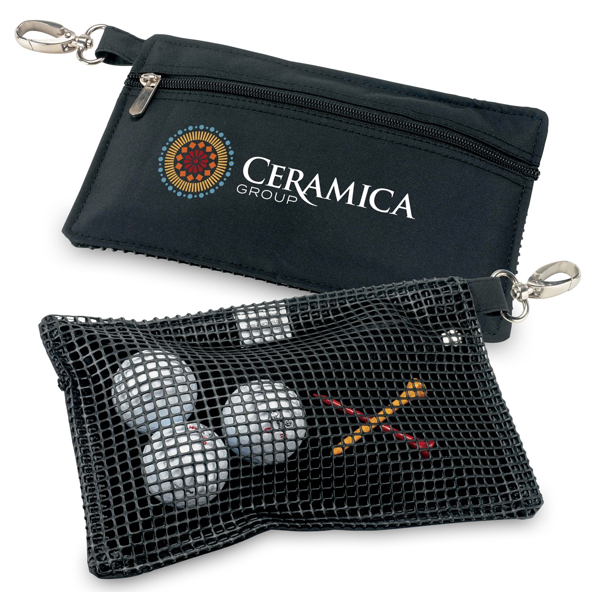 branded Microfibre Accessories Bag, from our range of promotional Toiletry Bags