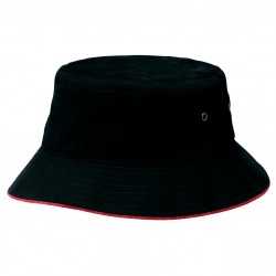 Wide Brim Hats - Sandwich Brim Bucket Hat