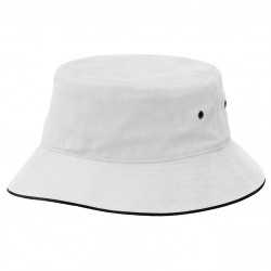 Wide Brim Hats - Sandwich Brim Bucket Hat