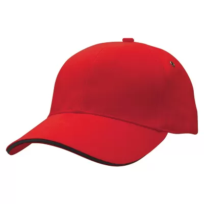 branded Sandwich Peak Cap, from our range of promotional Caps