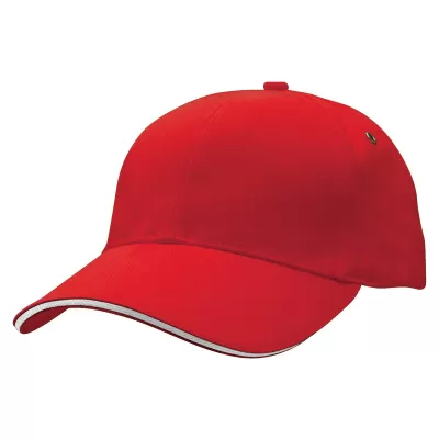 branded Sandwich Peak Cap, from our range of promotional Caps