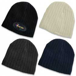 branded Cable Knit Beanie, from our range of promotional Beanies