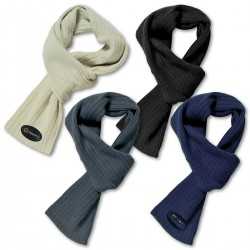 branded Cable Knit Scarf, from our range of promotional Scarves