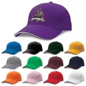 branded Sandwich Peak Cap, from our range of promotional Caps