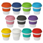 branded 120ml Baby Chino piccolo Espresso Karma Kup, from our range of promotional Reusable Coffee Cups - Plastic &amp; Ceramic