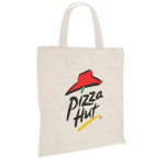 branded INDIANA SHORT HANDLE CALICO BAG, from our range of promotional Cotton &amp; Calico Tote Bags