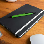Promotional Journals &amp; Noteboooks - Venture Supreme Notebook / Slalom Pen