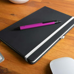 Promotional Journals &amp; Noteboooks - Venture Supreme Notebook / Slalom Pen