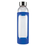 Drink Bottles - Glass  - 550ml Capri Glass Bottle / Silicone Sleeve