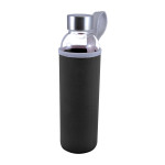 Drink Bottles - Glass  - 550ml Capri Glass Bottle / Neoprene Sleeve