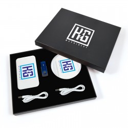 branded Quantum Gift Set, from our range of promotional Power Banks