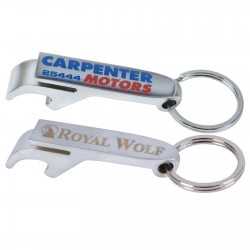 branded Skol Bottle Opener / Keytag, from our range of promotional Metal Keyrings