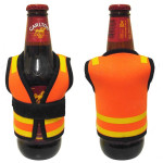Printed Stubby Holders  - Safety Vest Bottle Cooler