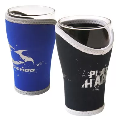 branded Schooner Glass Holder, from our range of promotional Printed Stubby Holders