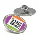 branded Altura Lapel Pin - Round Large, from our range of promotional Name &amp; Pin Badges