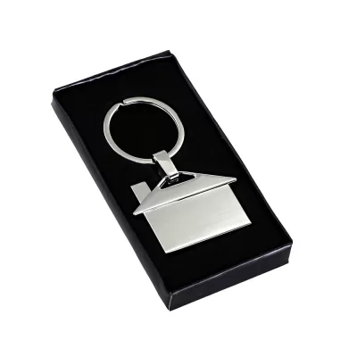branded House Shaped Metal Keyring, from our range of promotional Metal Keyrings