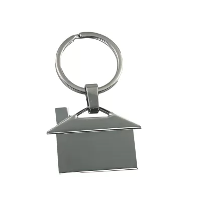 branded House Shaped Metal Keyring, from our range of promotional Metal Keyrings
