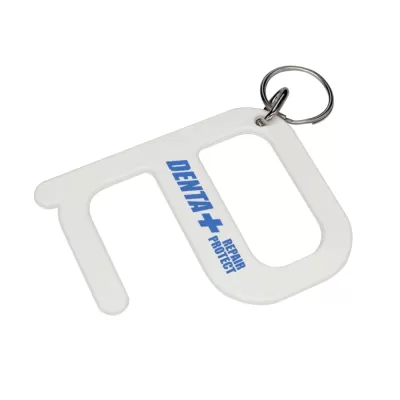 branded Hygiene Key, from our range of promotional Metal Keyrings