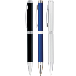 branded Colonnade Twist Action Ballpoint Pen, from our range of promotional Metal Promotional Pens