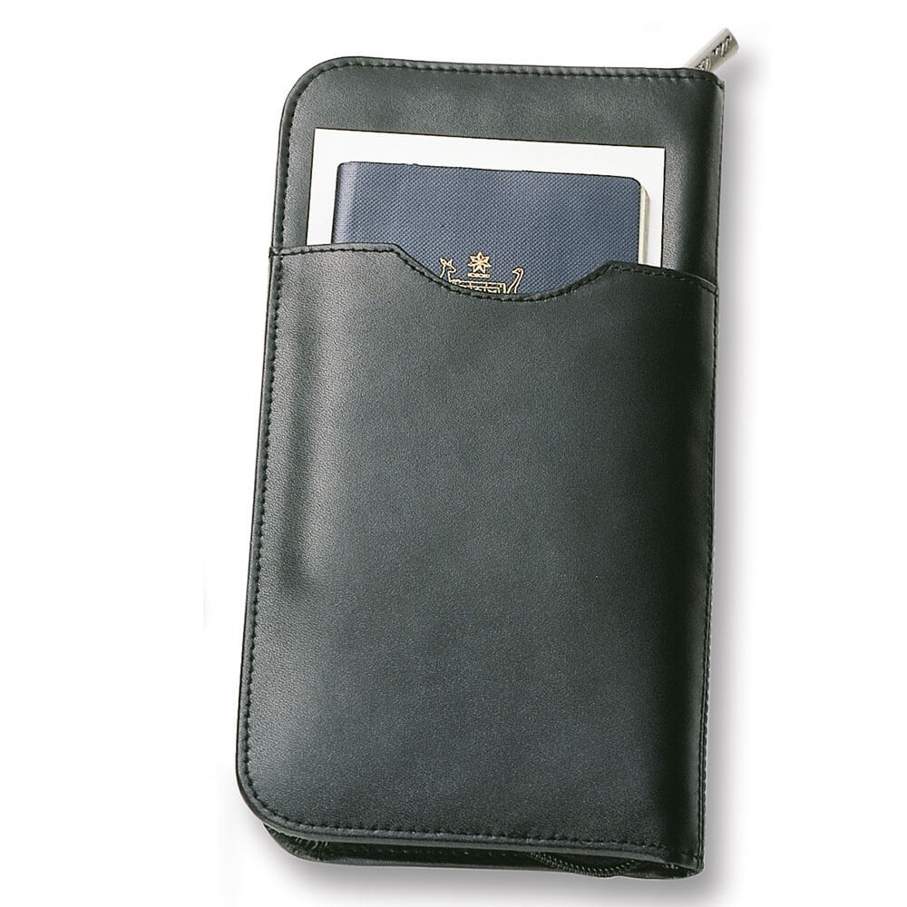 branded Leather Travel Wallet, from our range of promotional Corporate Travel Wallets