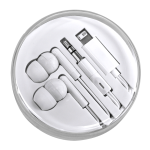 branded Wired Earbuds with Multi-Tips, from our range of promotional Earbuds &amp; Headphones